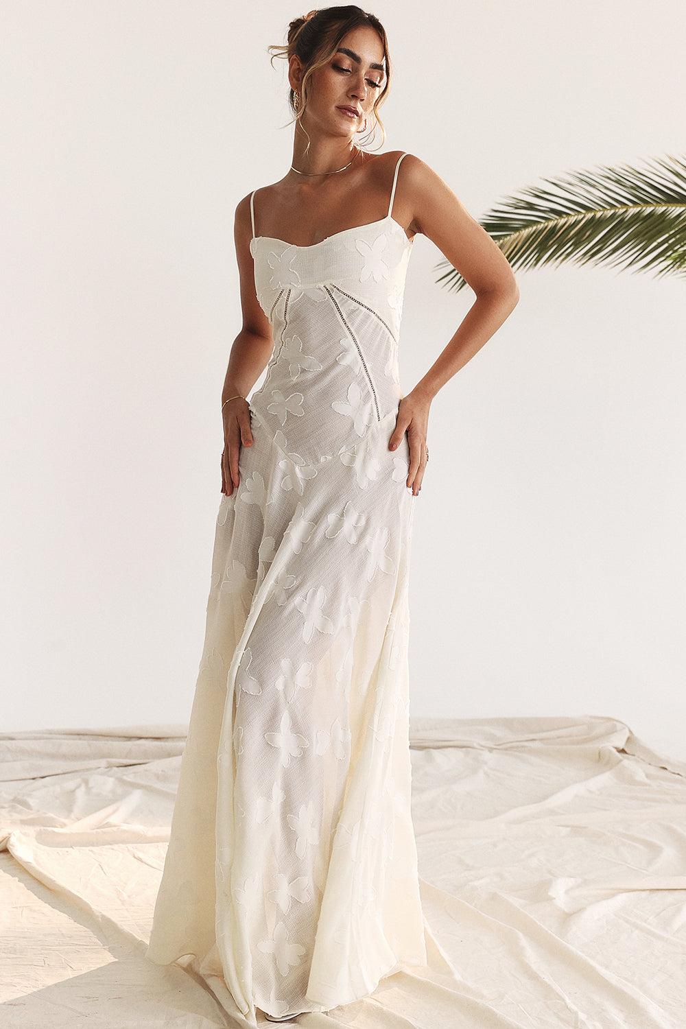 Paulette™ | Elegant Long Dress with Corset