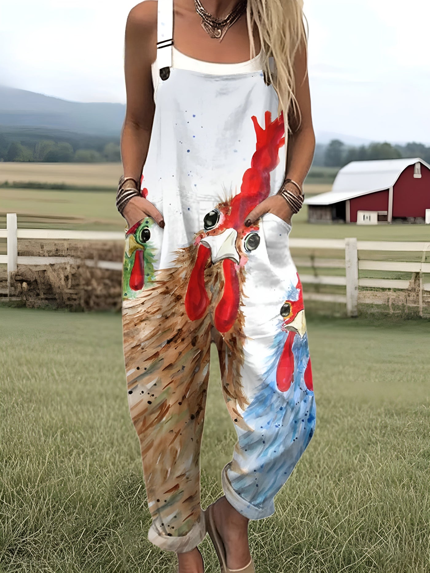 Rooster Splash Jumpsuit