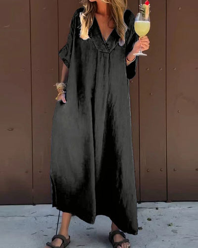 SAENE™ | Casual Cotton Dress