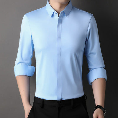 Pietro™ | Men's Wrinkle-Resistant Stretch Shirt