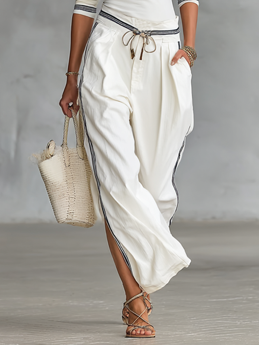 Sports Drawstring Two-piece Set