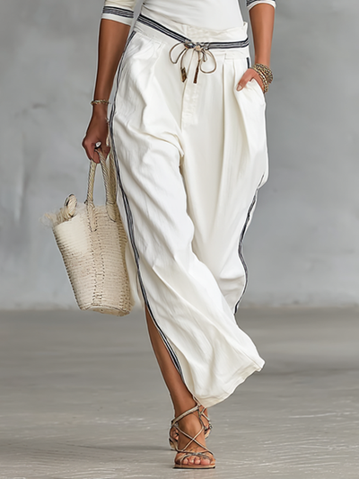 Sports Drawstring Two-piece Set