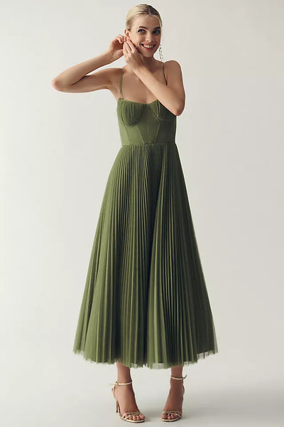 Claire™ | Pleated Tulle Dress