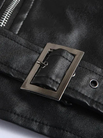 Austin™ | Klassisk Biker Læderjakke