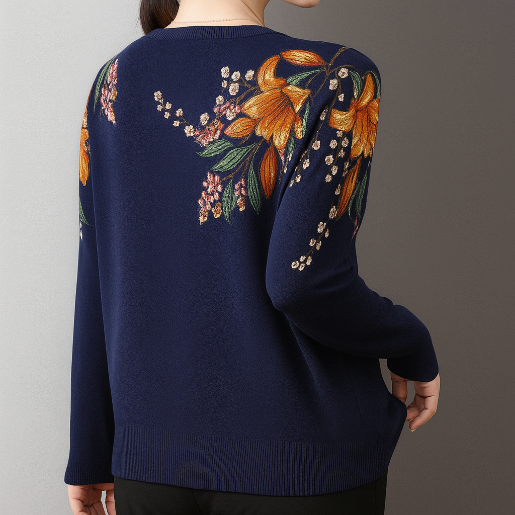Alannah Elegant Floral Jumper