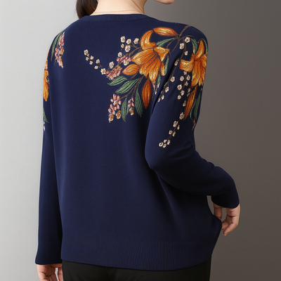 Alannah Elegant Floral Jumper