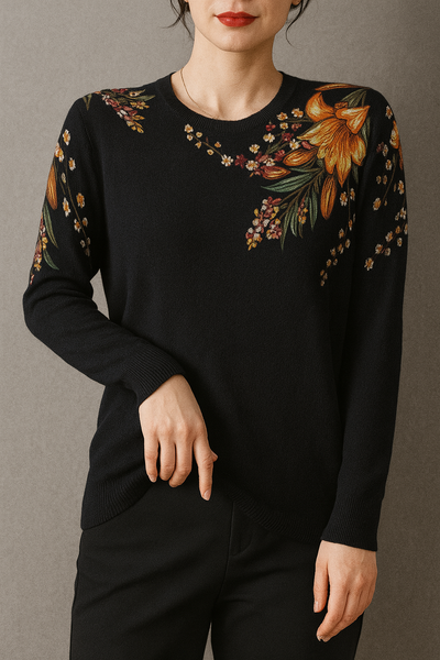 Alannah Elegant Floral Jumper