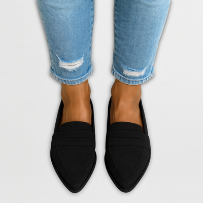 Orlena | Suede Loafers