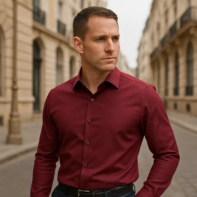 Koelman | Wrinkle-Free Slim Fit Shirt – Always in Shape, Always Stylish