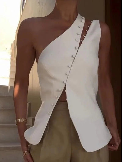 Shoulder Button Detail top