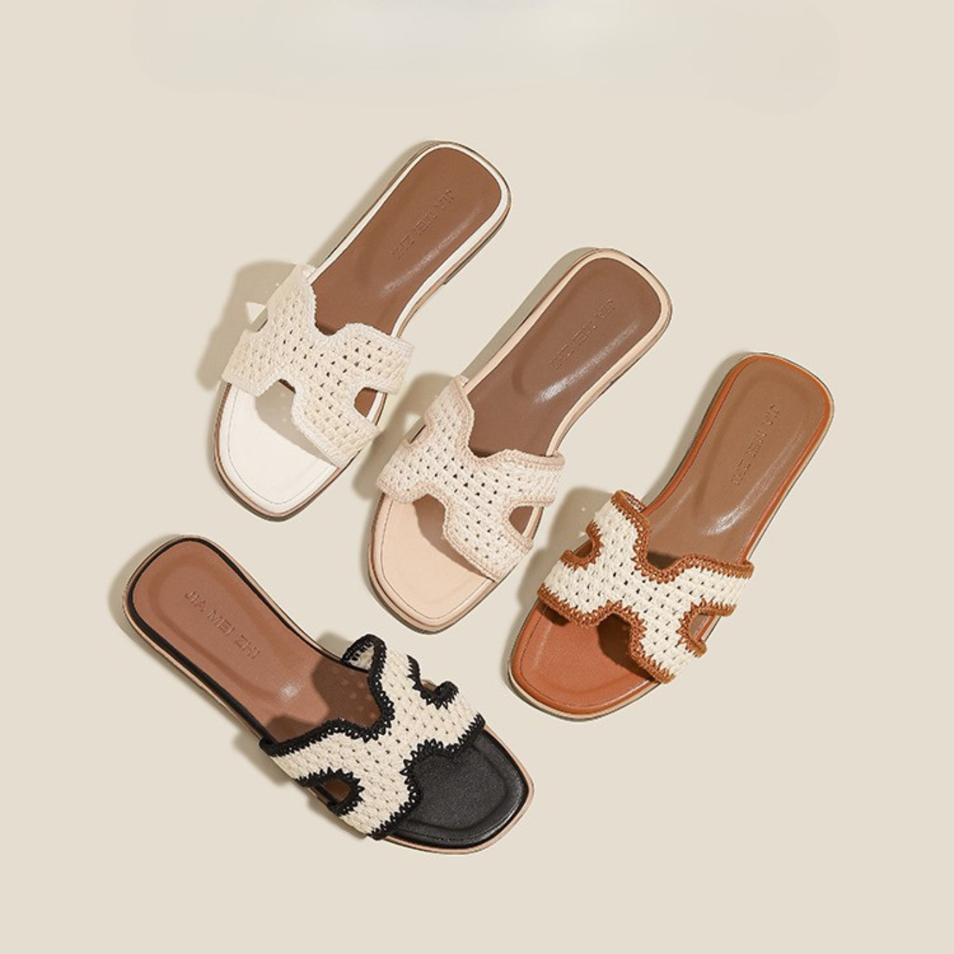Élise Raphia™ | Elegant Sandals