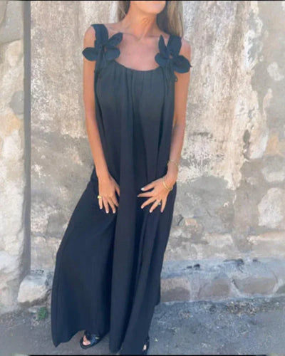 Saskia™ | Maxi Dress with Floral Print