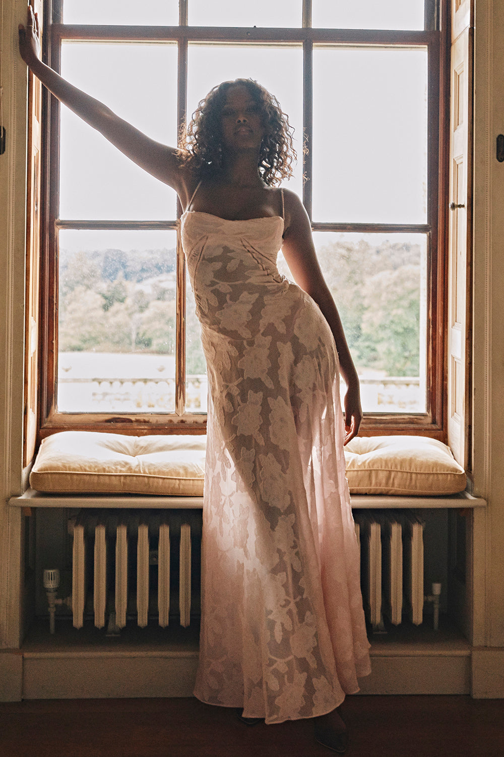 Paulette™ | Elegant Long Dress with Corset