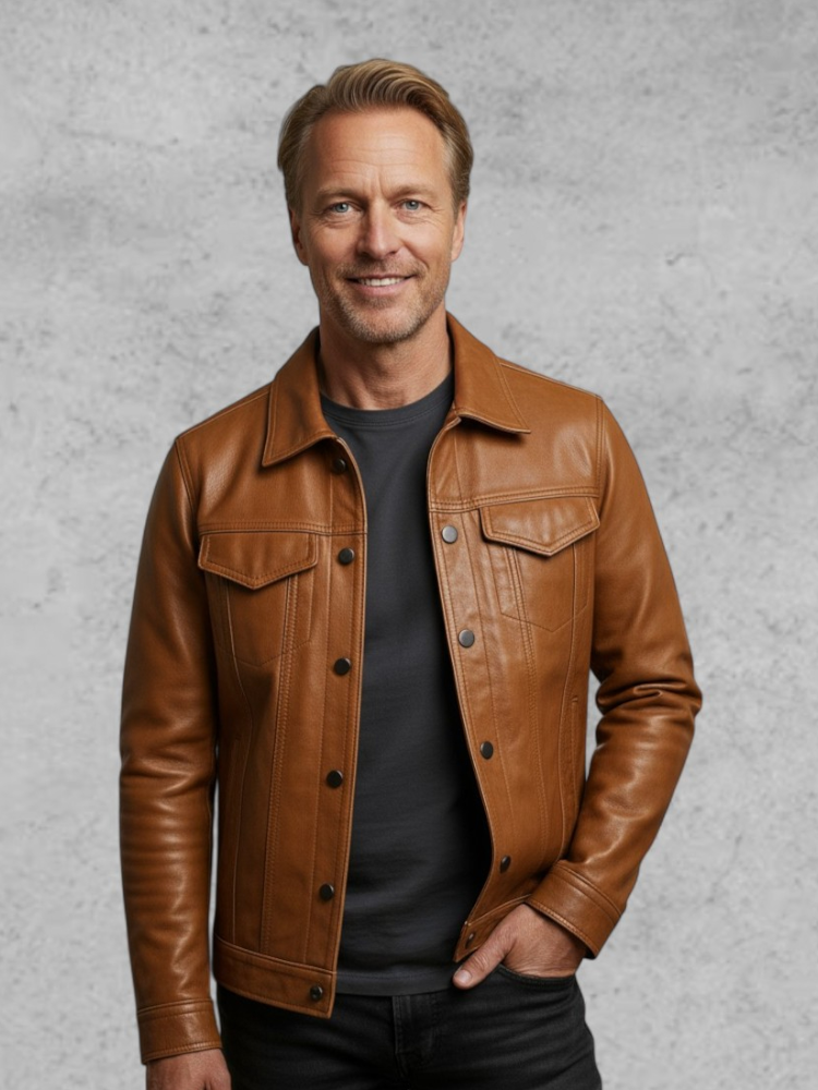 Ulrik™ | Premium Moto-læderjakke