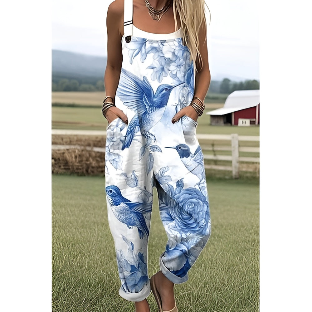 Bluebird Bloom Jumpsuit