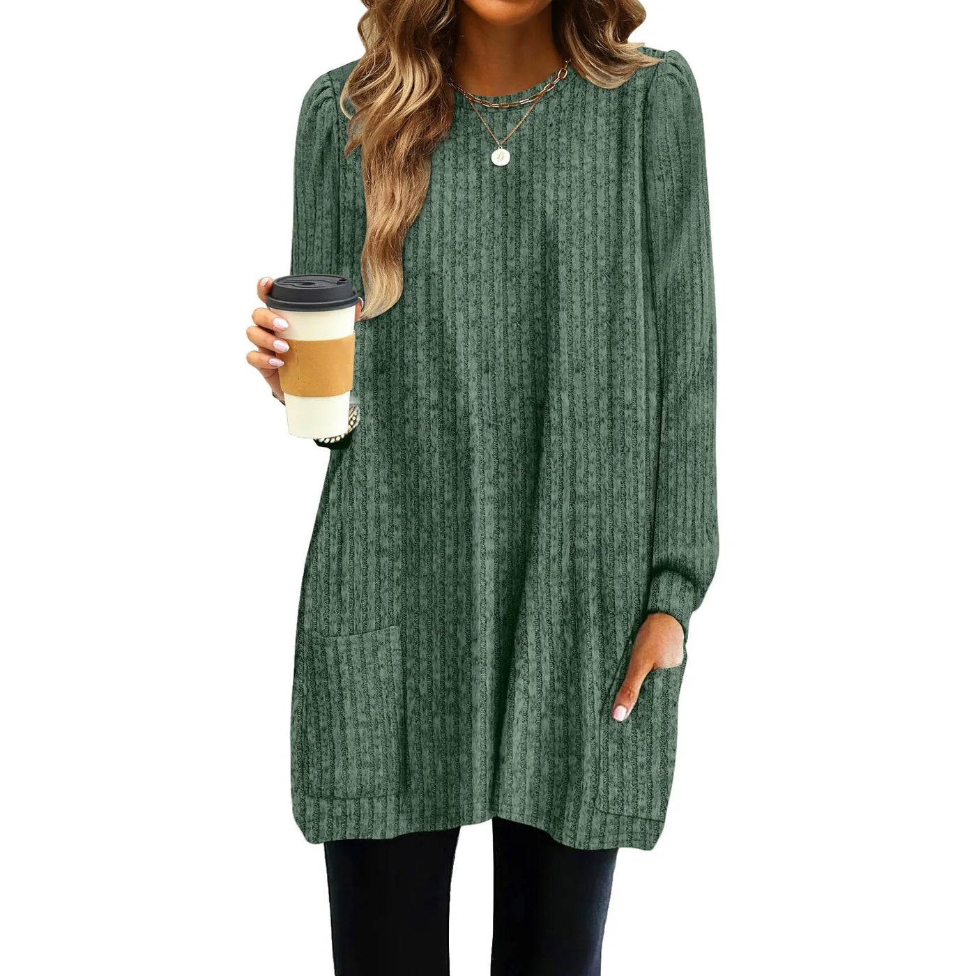 Nadia Cozy Pocket Tunic