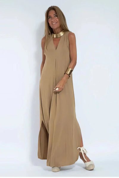 Nicole™ | Elegant Maxi Dress with Matching Cardigan