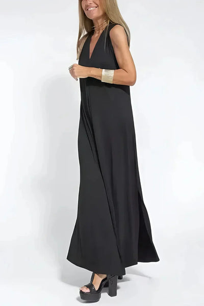 Nicole™ | Elegant Maxi Dress with Matching Cardigan