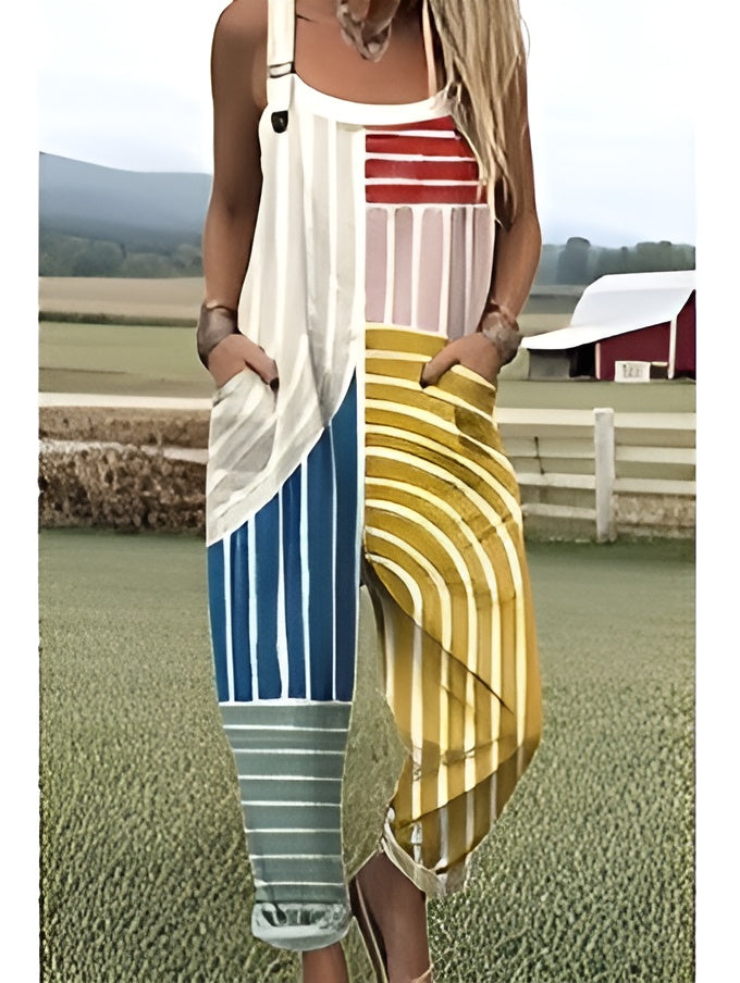 Sunset Patch Jumpsuit