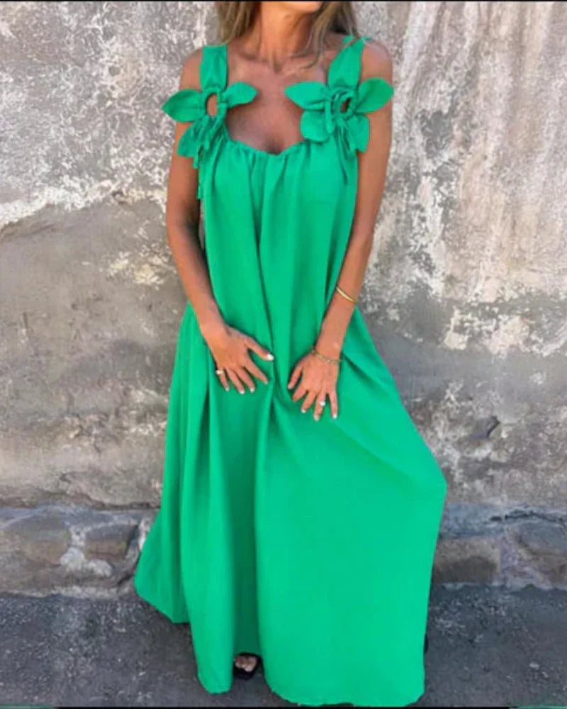 Saskia™ | Maxi Dress with Floral Print