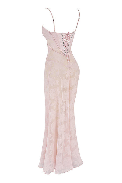 Paulette™ | Elegant Long Dress with Corset